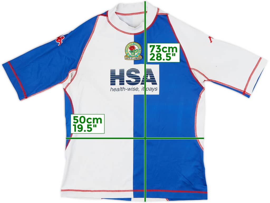 2003-04 Blackburn European Home Shirt - 7/10 - (S)