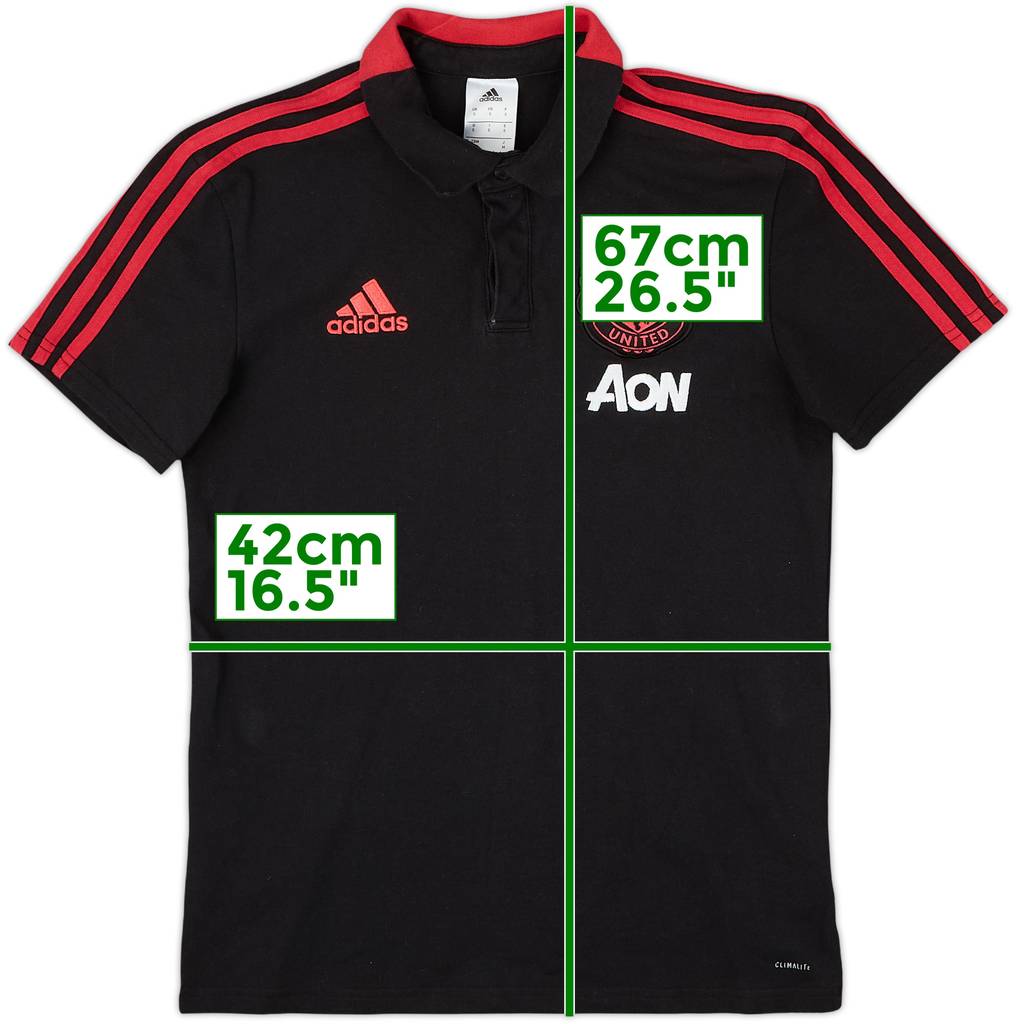 2018-19 Manchester United adidas Polo Shirt - 9/10 - (Women's S)