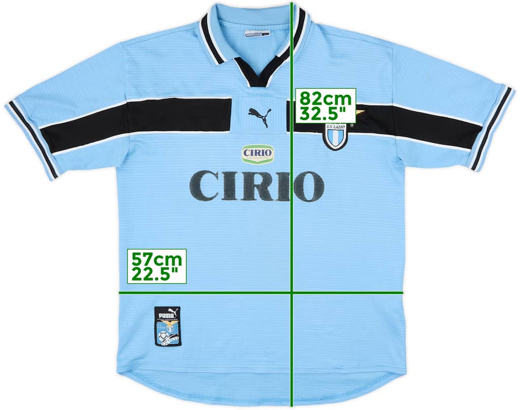 1998-00 Lazio Home Shirt - 5/10 - (XL)