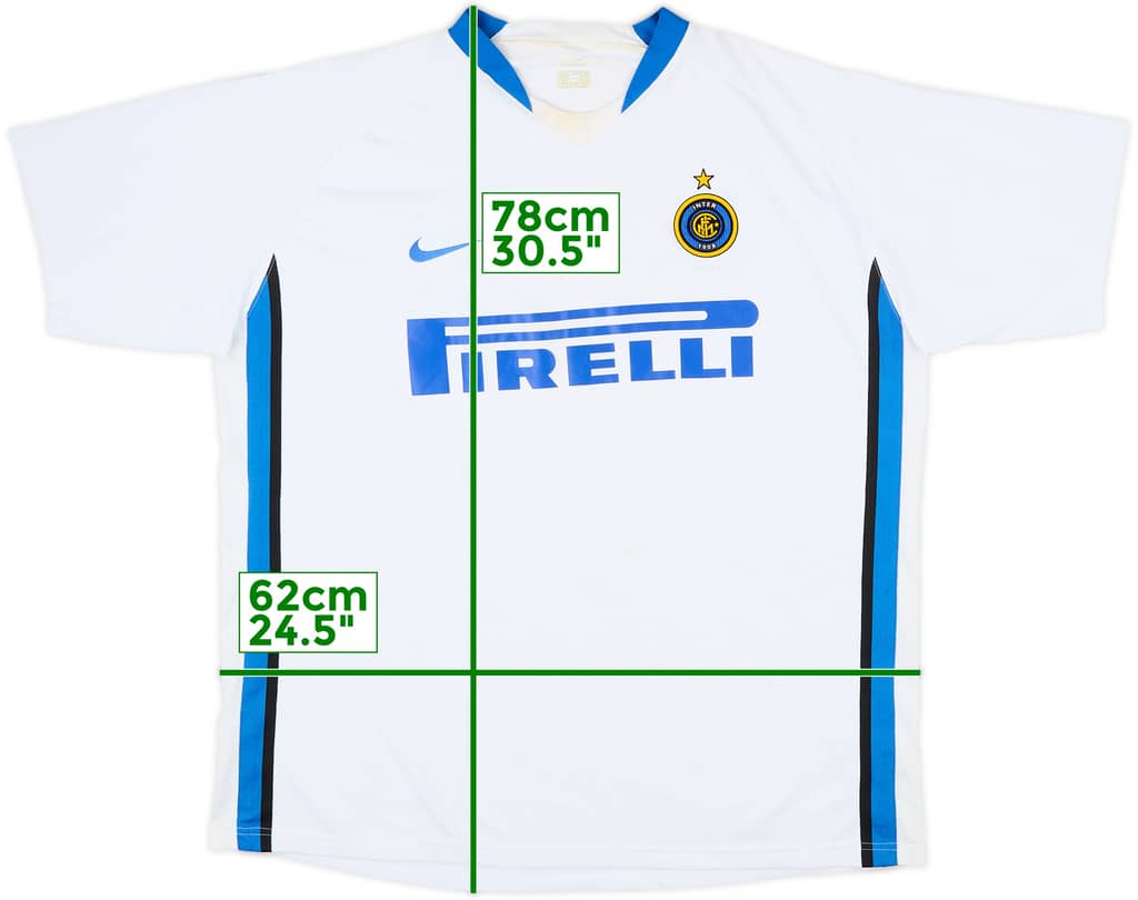 2006-07 Inter Milan Away Shirt - 5/10 - (XL)