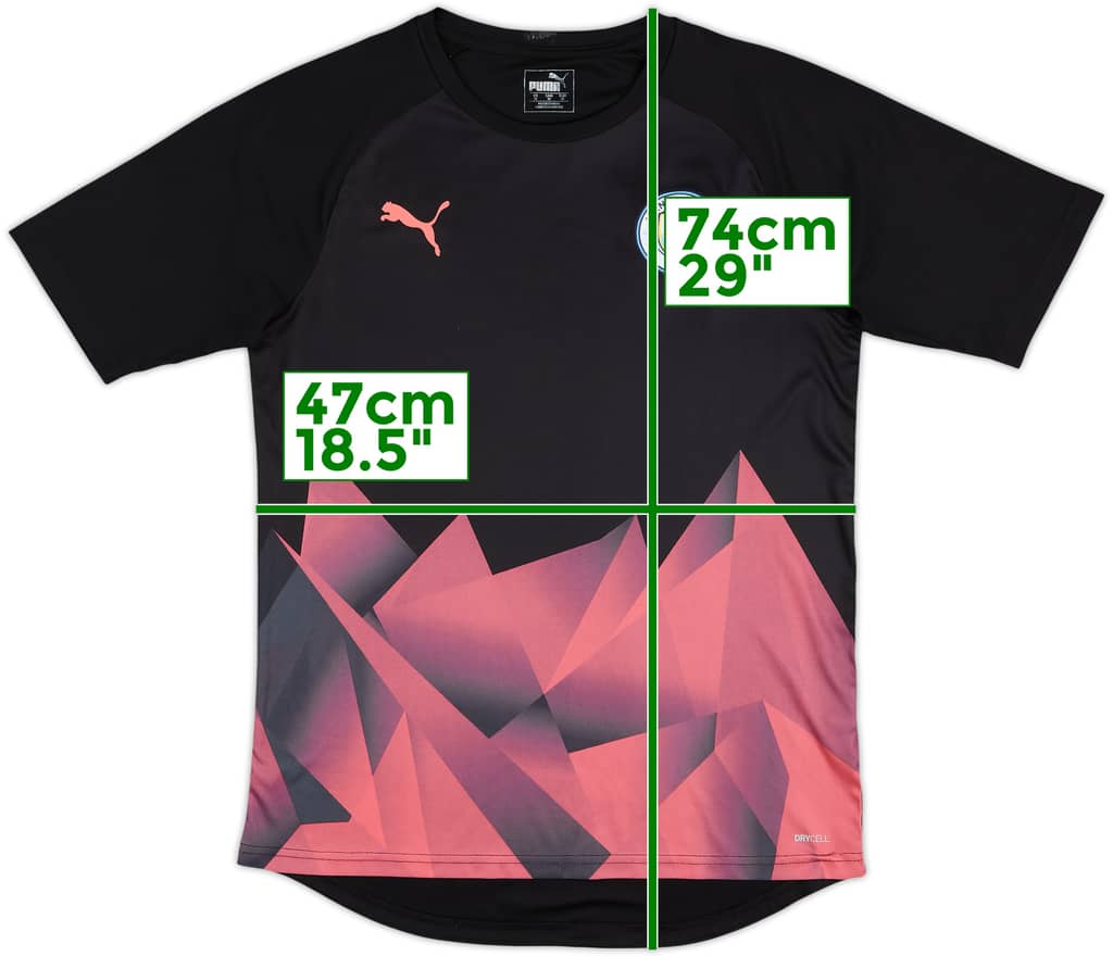 2019-20 Manchester City Puma Training Shirt - 9/10 - (M)