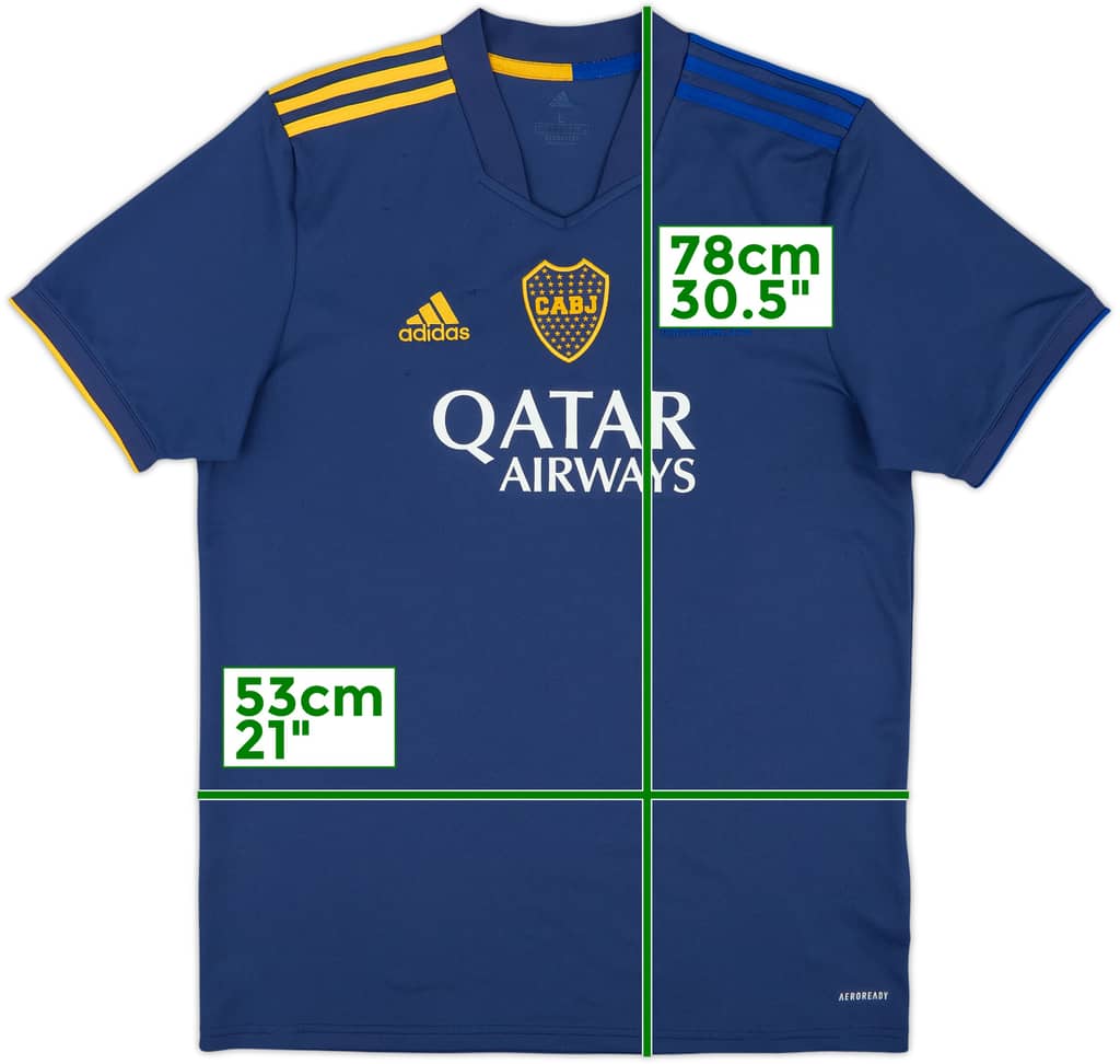 2021-22 Boca Juniors Fourth Shirt - 7/10 - (L)
