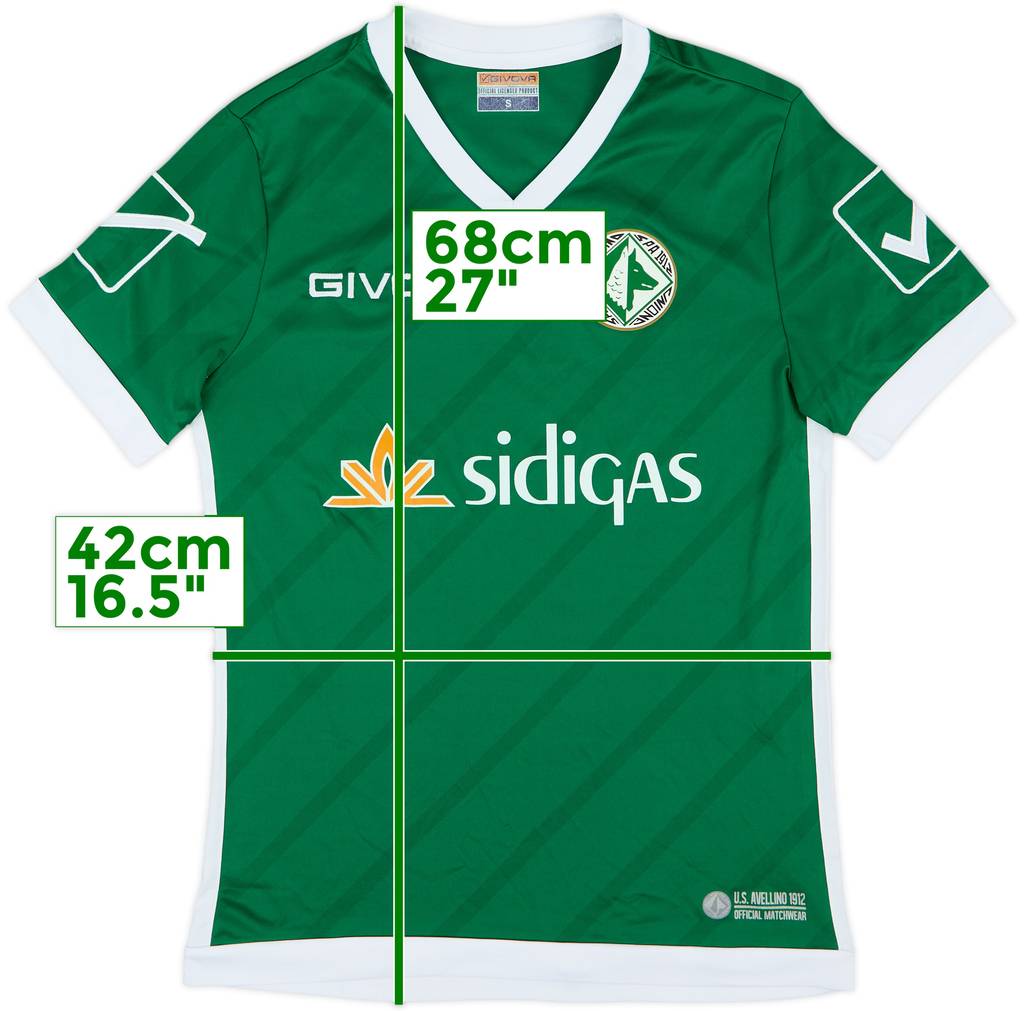 2018-19 Avellino Home Shirt - 8/10 - (S)