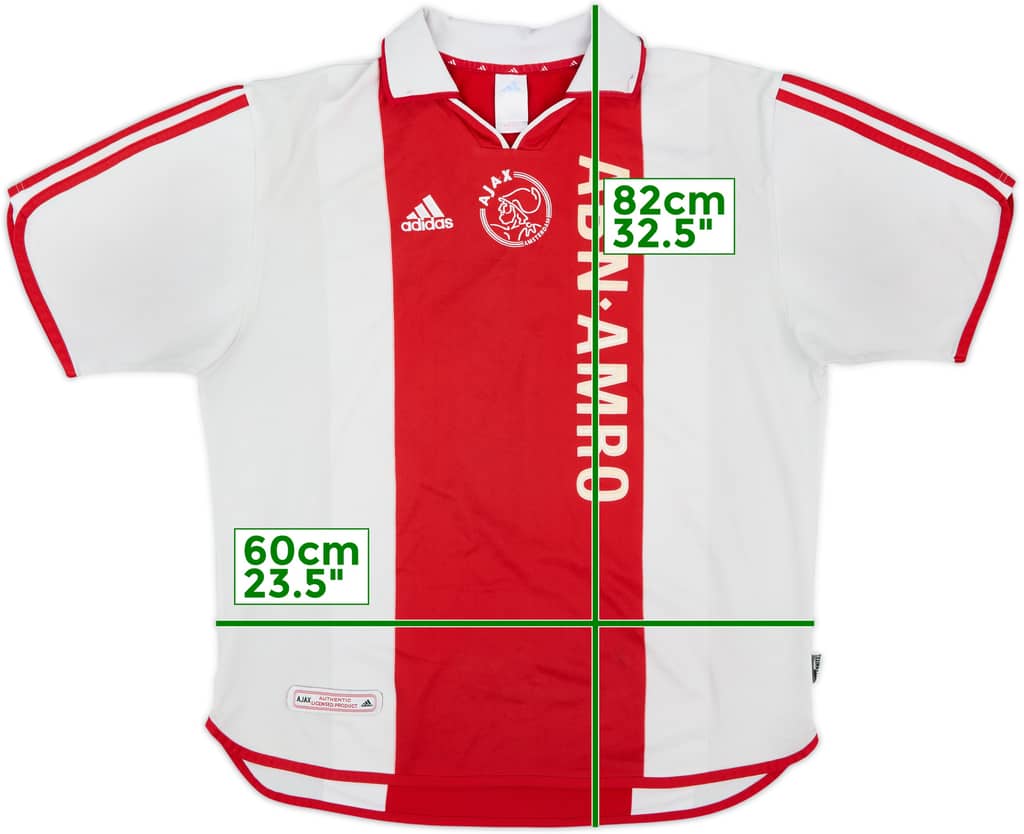 2000-01 Ajax Centenary Home Shirt - 5/10 - (XXL)