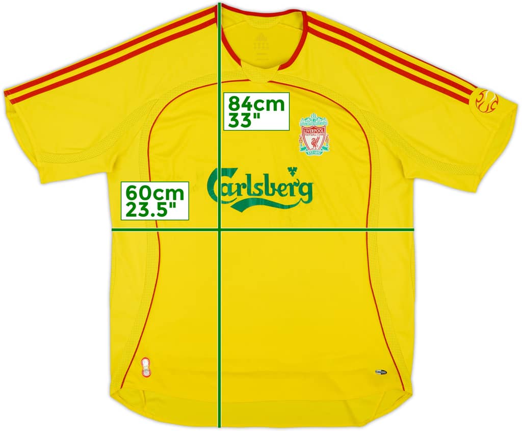 2006-07 Liverpool Away Shirt - 5/10 - (XL)