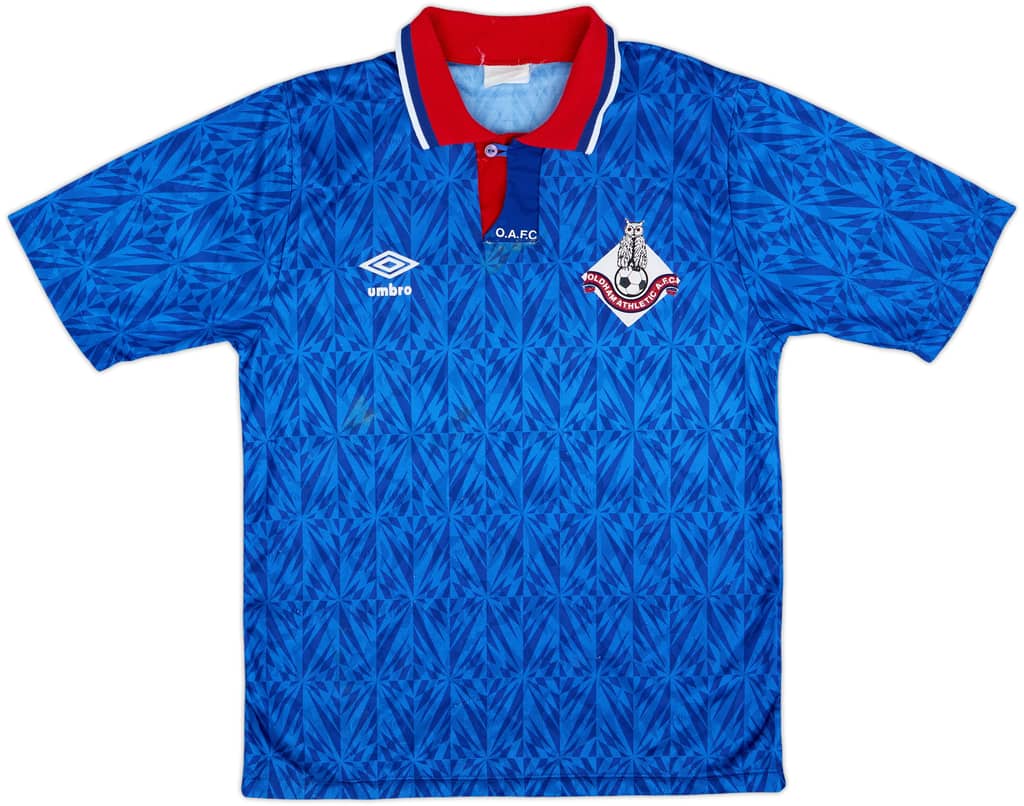 1991-93 Oldham Athletic Home Shirt - 5/10 - (S)