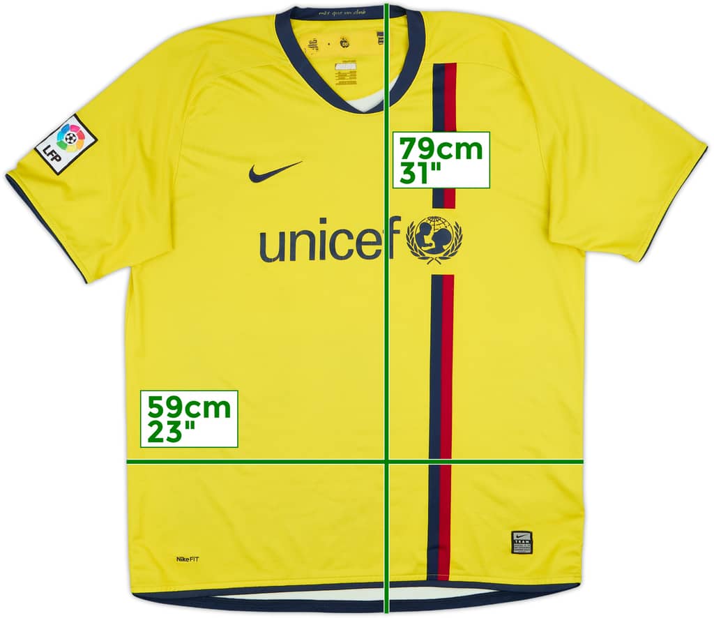 2008-10 Barcelona Away Shirt - 5/10 - (XL)