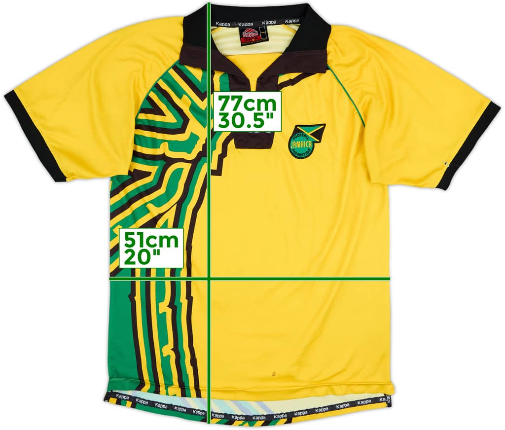 1998-00 Jamaica Home Shirt - 4/10 - (L)
