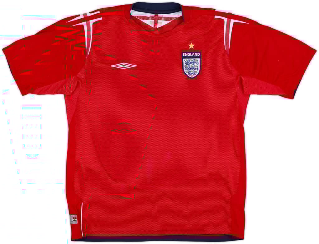2004-06 England Away Shirt - 5/10 - (M)