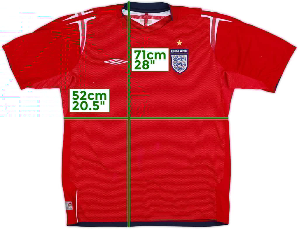 2004-06 England Away Shirt - 5/10 - (M)