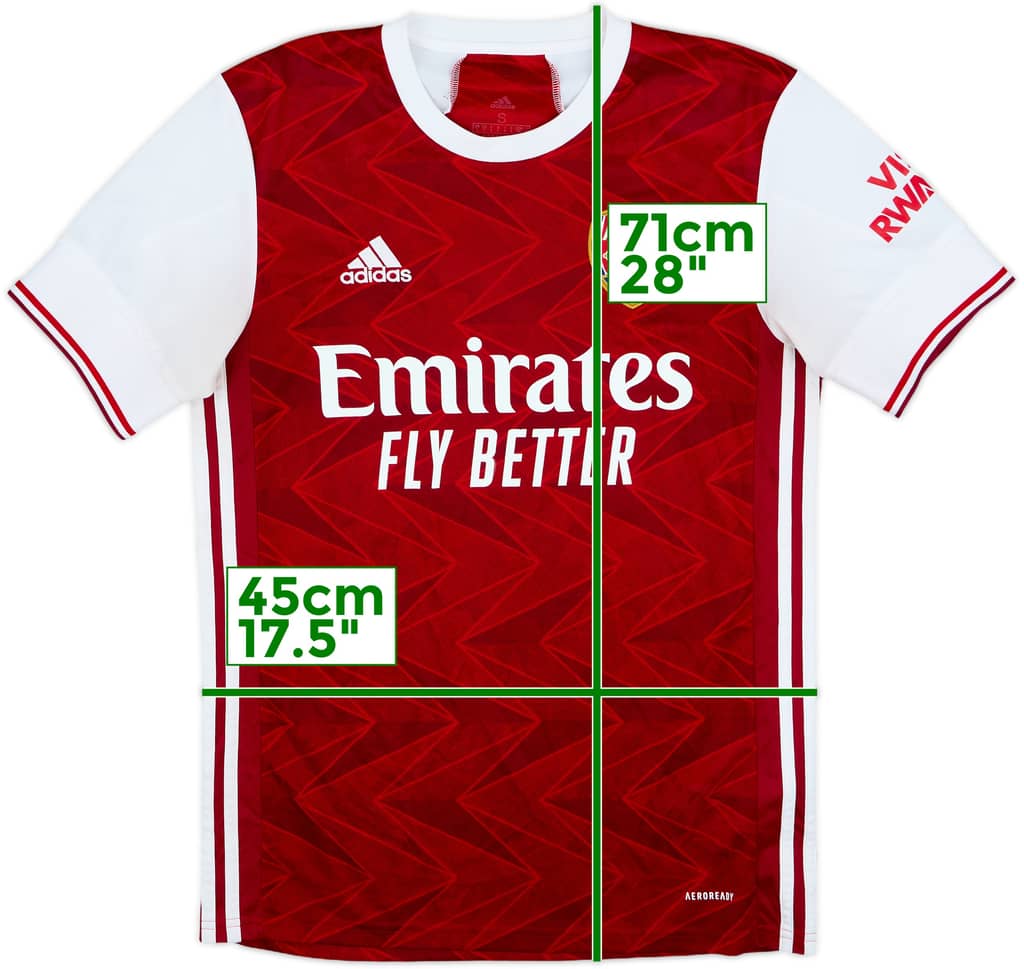 2020-21 Arsenal Home Shirt - 5/10 - (S)