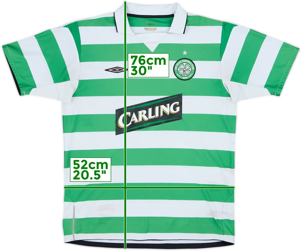 2004-05 Celtic Home Shirt - 5/10 - (L)
