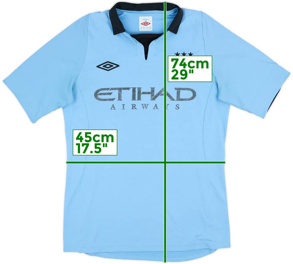 2012-13 Manchester City Home Shirt - 5/10 - (M)