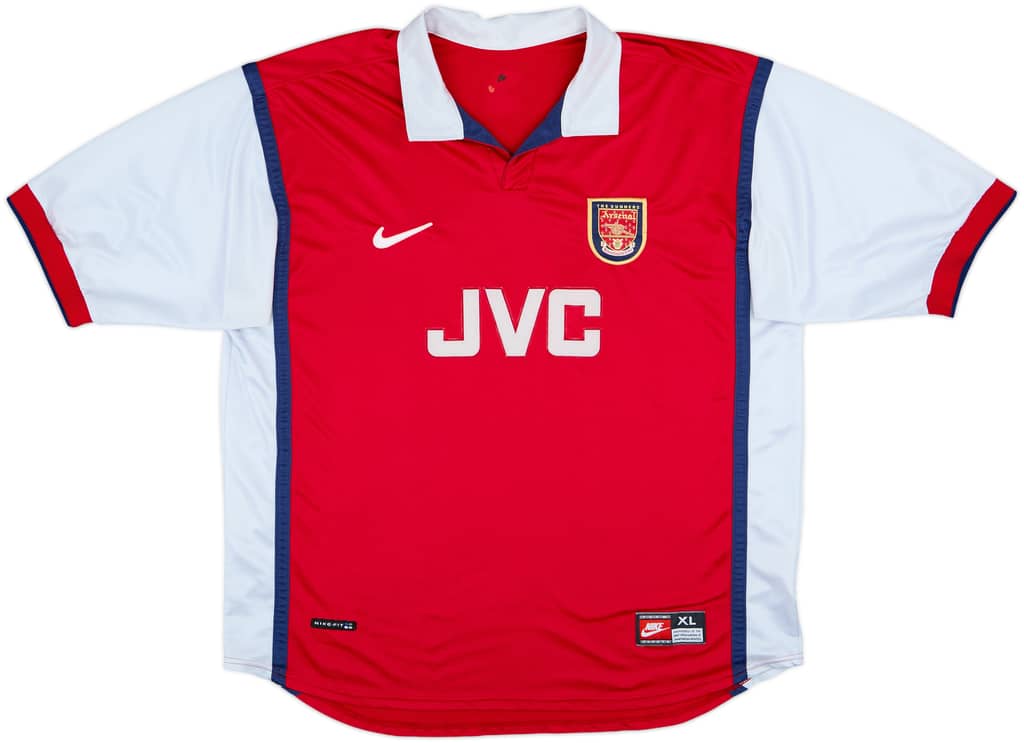 1998-99 Arsenal Home Shirt - 5/10 - (XL)