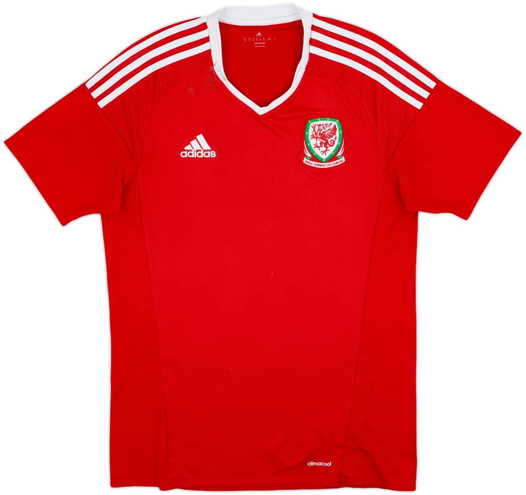 2016-17 Wales Home Shirt - 4/10 - (M)