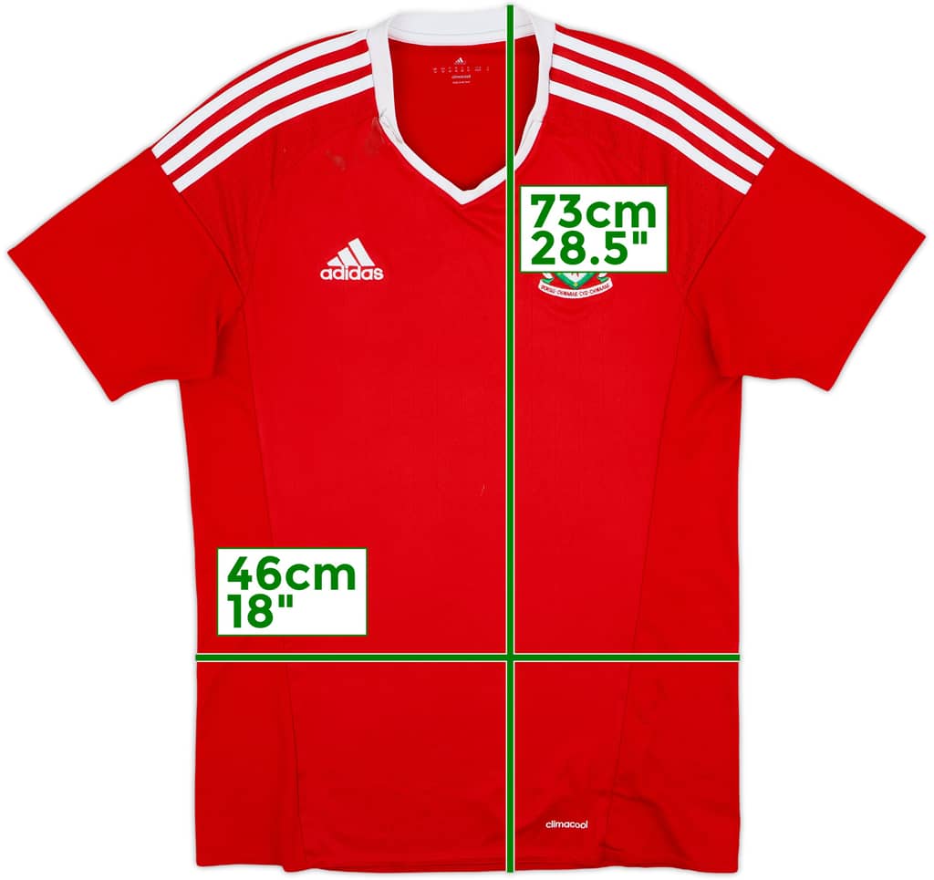 2016-17 Wales Home Shirt - 4/10 - (M)