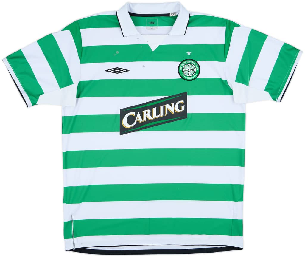 2004-05 Celtic Home Shirt - 5/10 - (XL)
