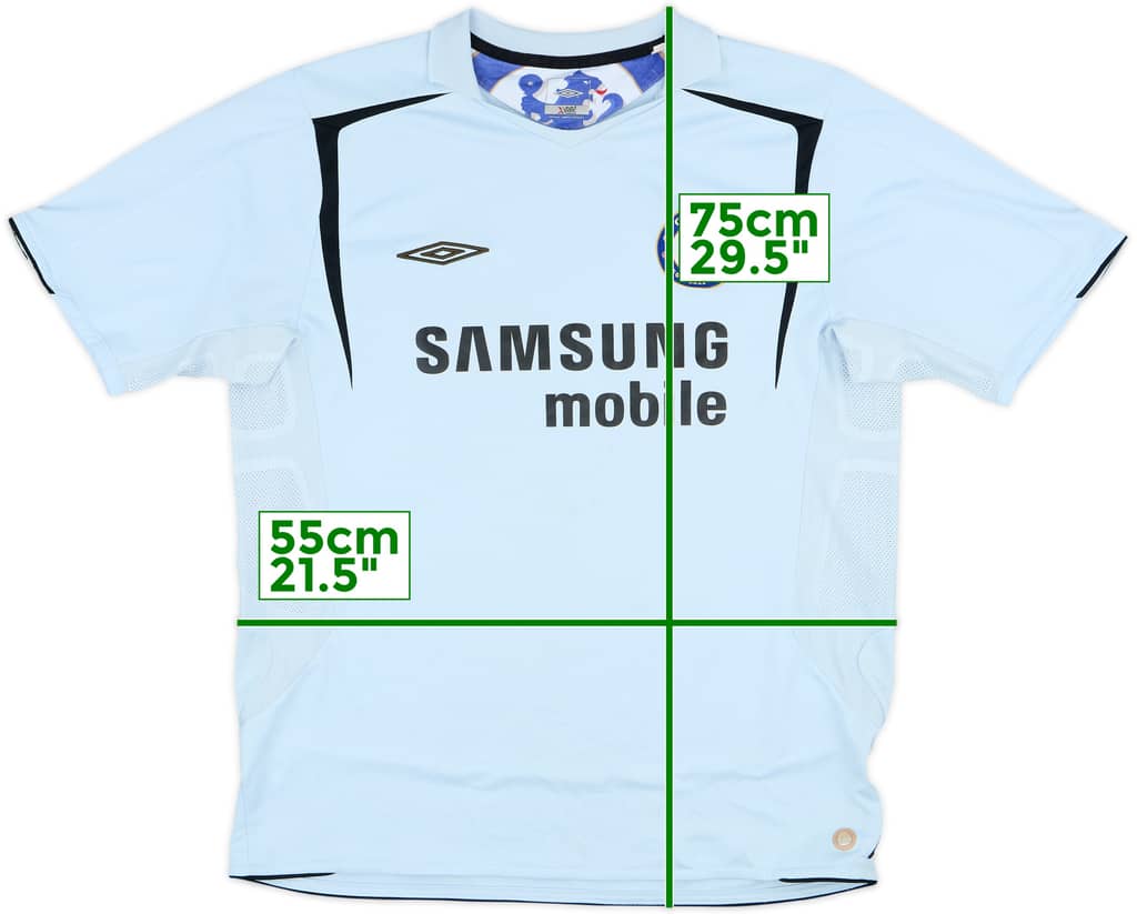 2005-06 Chelsea Away Shirt - 5/10 - (XL)