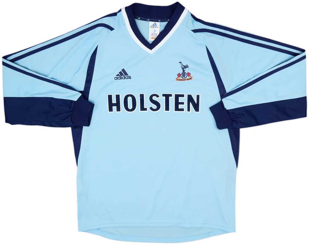 2001-02 Tottenham Away L/S Shirt - 10/10 - (M)