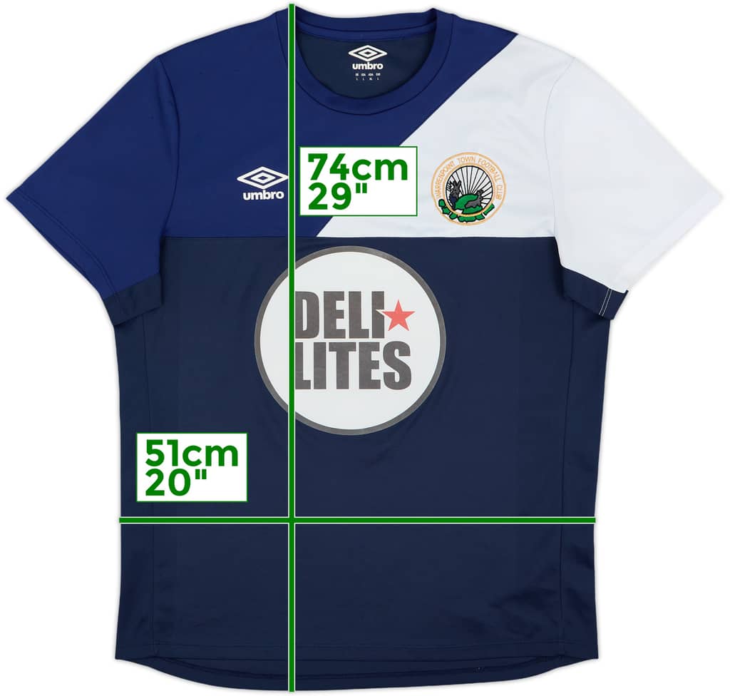 2015-16 Warrenpoint Town Umbro Training Shirt - 9/10 - (L)