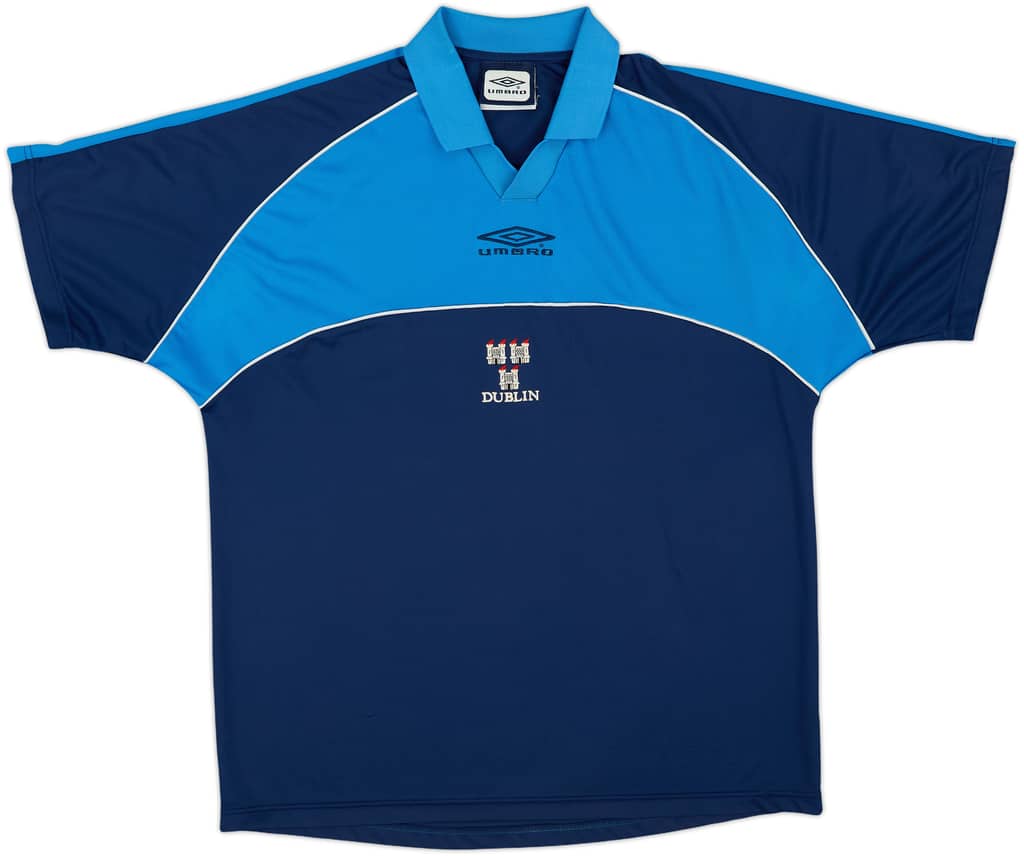 2002 Dublin City Umbro Training Shirt - 9/10 - (L)
