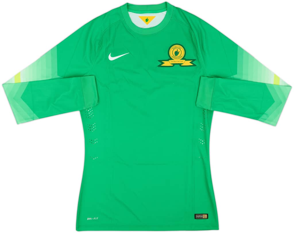 2015-16 Mamelodi Sundowns Player Issue GK Shirt - 10/10 - (M)