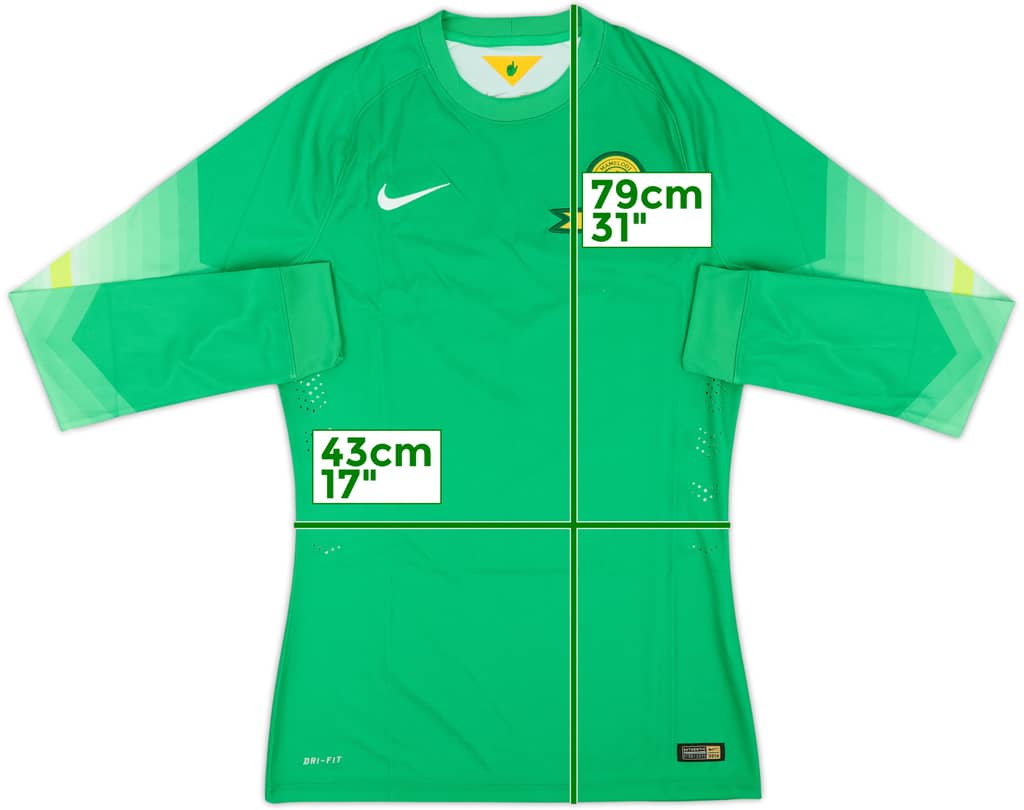 2015-16 Mamelodi Sundowns Player Issue GK Shirt - 10/10 - (M)