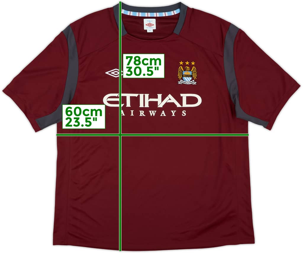 2012-13 Manchester City Umbro Training Shirt - 8/10 - (XXL)