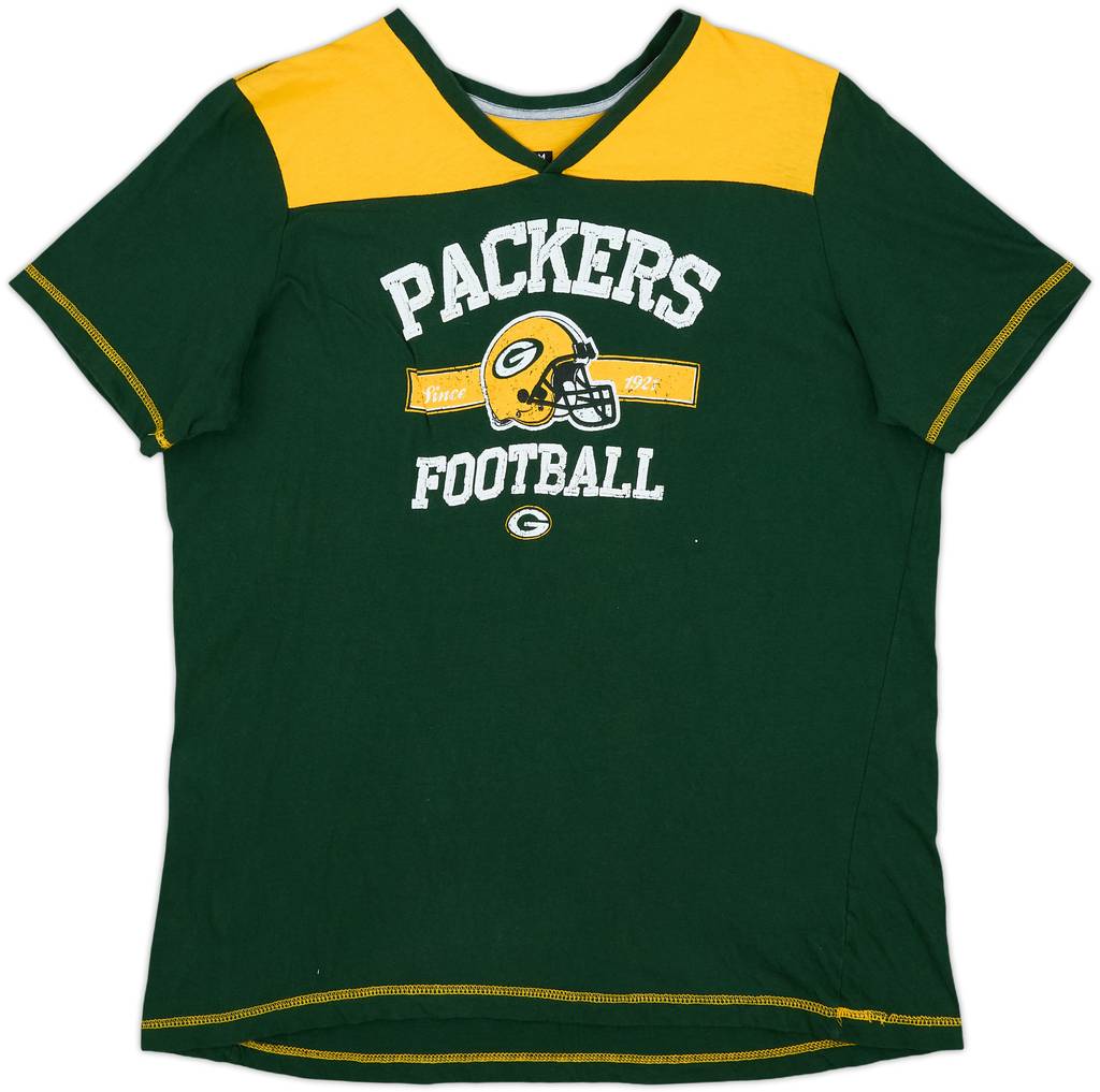 2010s Green Bay Packers NFL Tee Womens - 9/10 - (L)