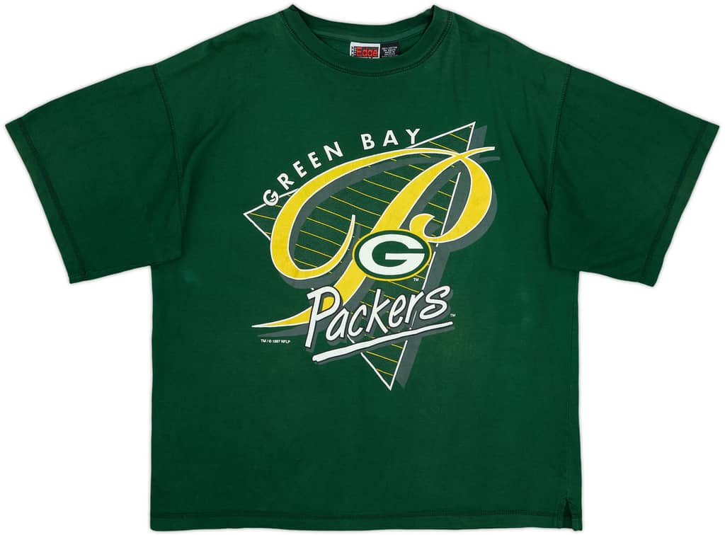 1997 Green Bay Packers The Edge Tee - 4/10 - (L)