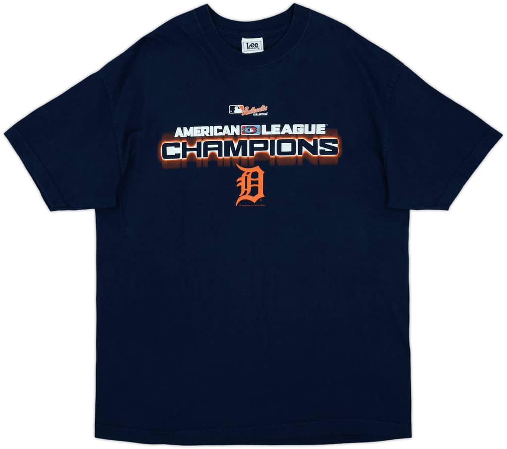 2006 Detroit Tigers AL Champions Lee Sport Tee - 9/10 - (XL)