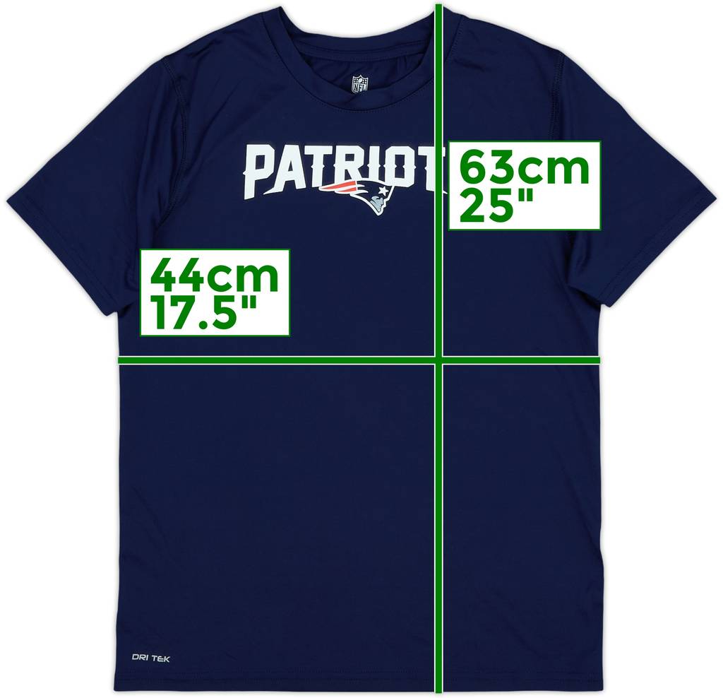 2013 New England Patriots NFL Training Tee - 9/10 - (L.Boys)