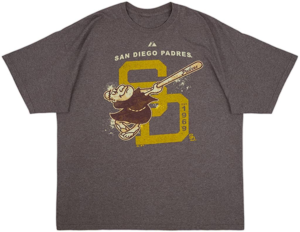 2000s San Diego Padres Majestic Tee - 6/10 - (XXL)