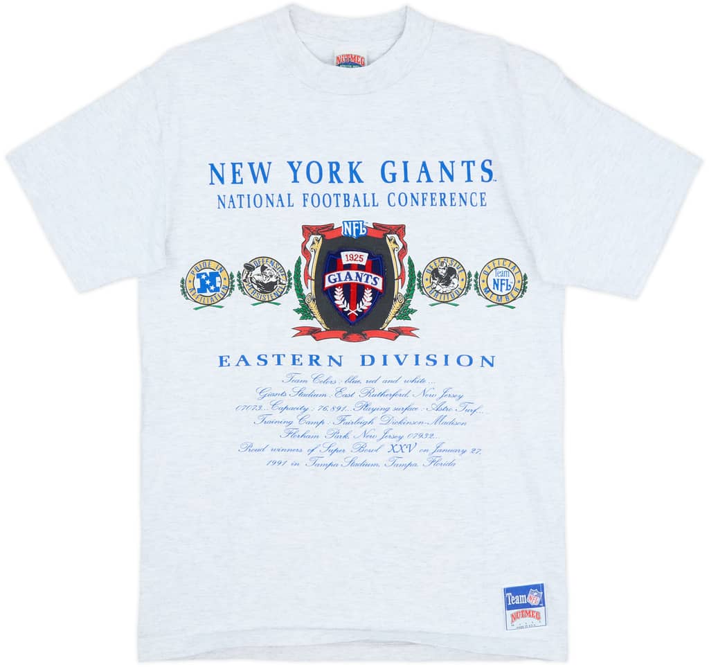 1990s New York Giants Nutmeg Graphic Tee - 9/10 - (M)