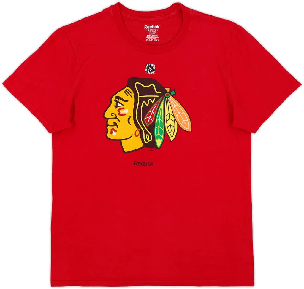2011-17 Chicago Blackhawks Reebok Tee - 7/10 - (M)