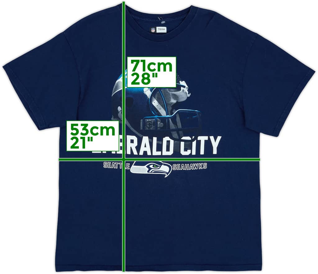 2014 Seattle Seahawks NFL Graphic Tee - 8/10 - (L)