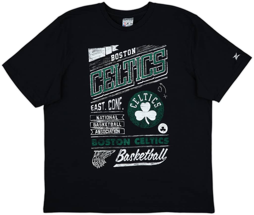 2010s Boston Celtics Zipway Graphic Tee - 9/10 - (XXL)