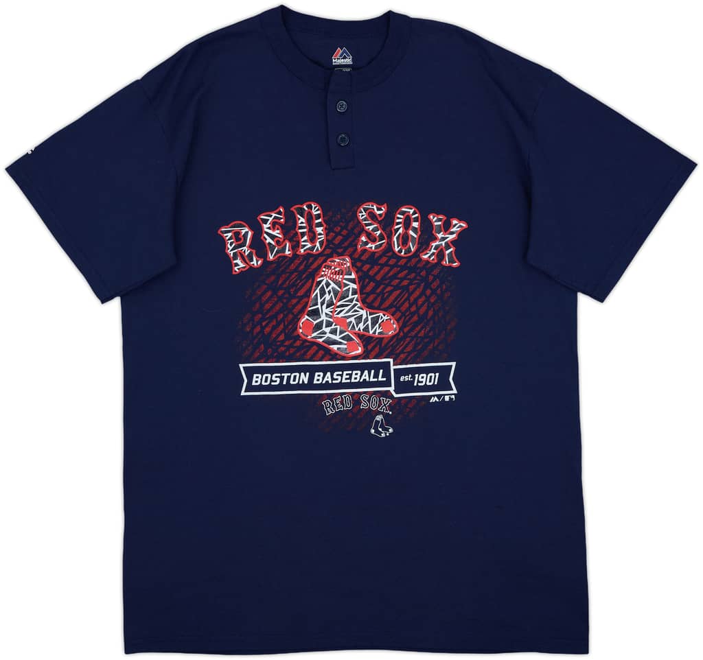 2014 Boston Red Sox Majestic Graphic Tee - 9/10 - (XL)