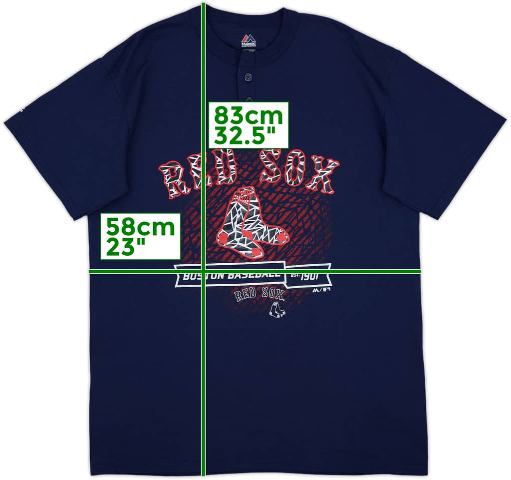 2014 Boston Red Sox Majestic Graphic Tee - 9/10 - (XL)