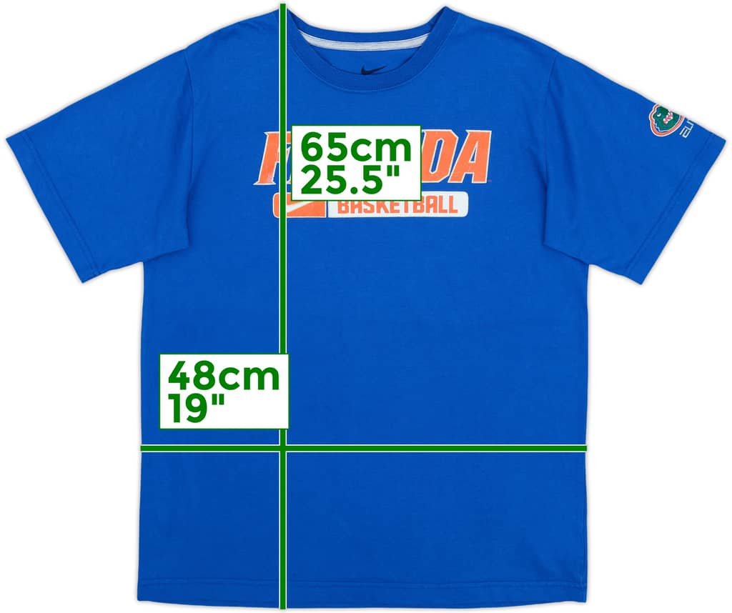 2010s Florida Gators Basketball Nike Tee - 6/10 - (XL.Boys)
