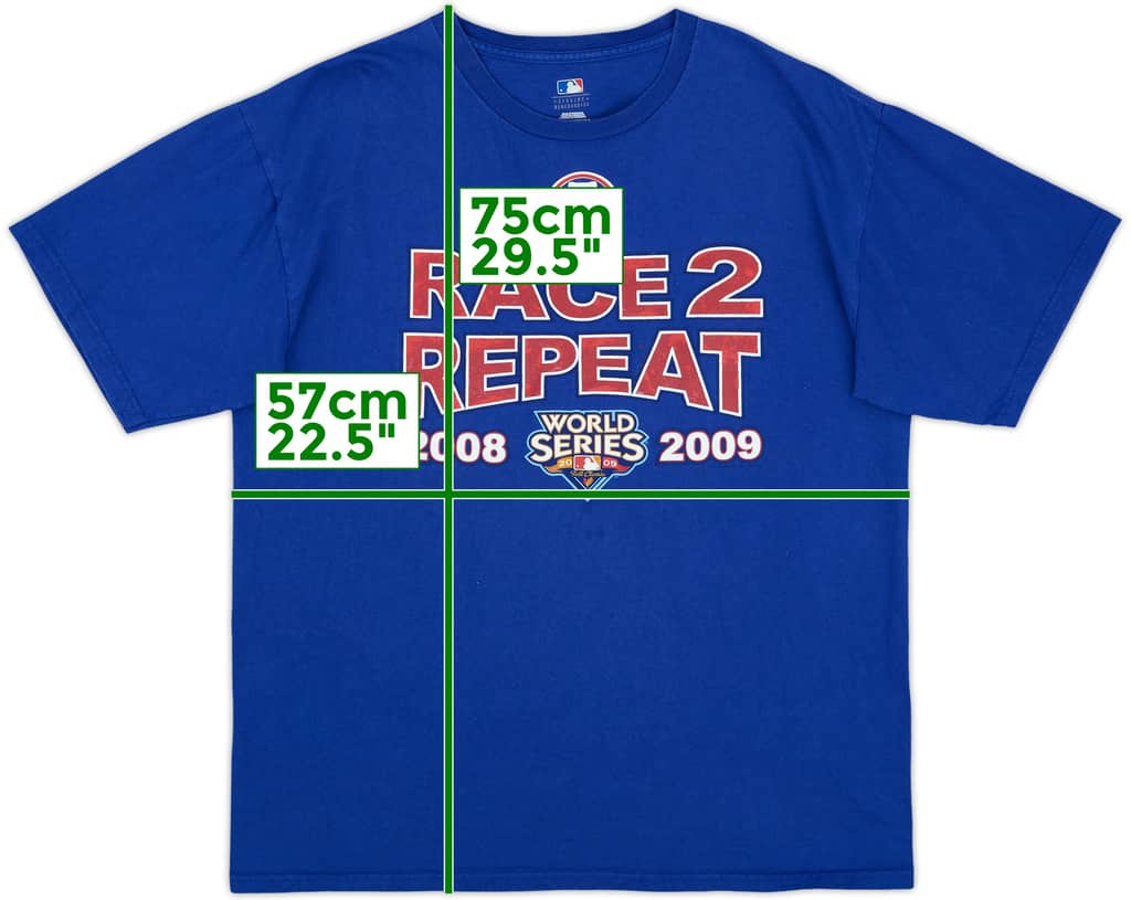 2009 Philadelphia Phillies MLB Tee - 8/10 - (XL)