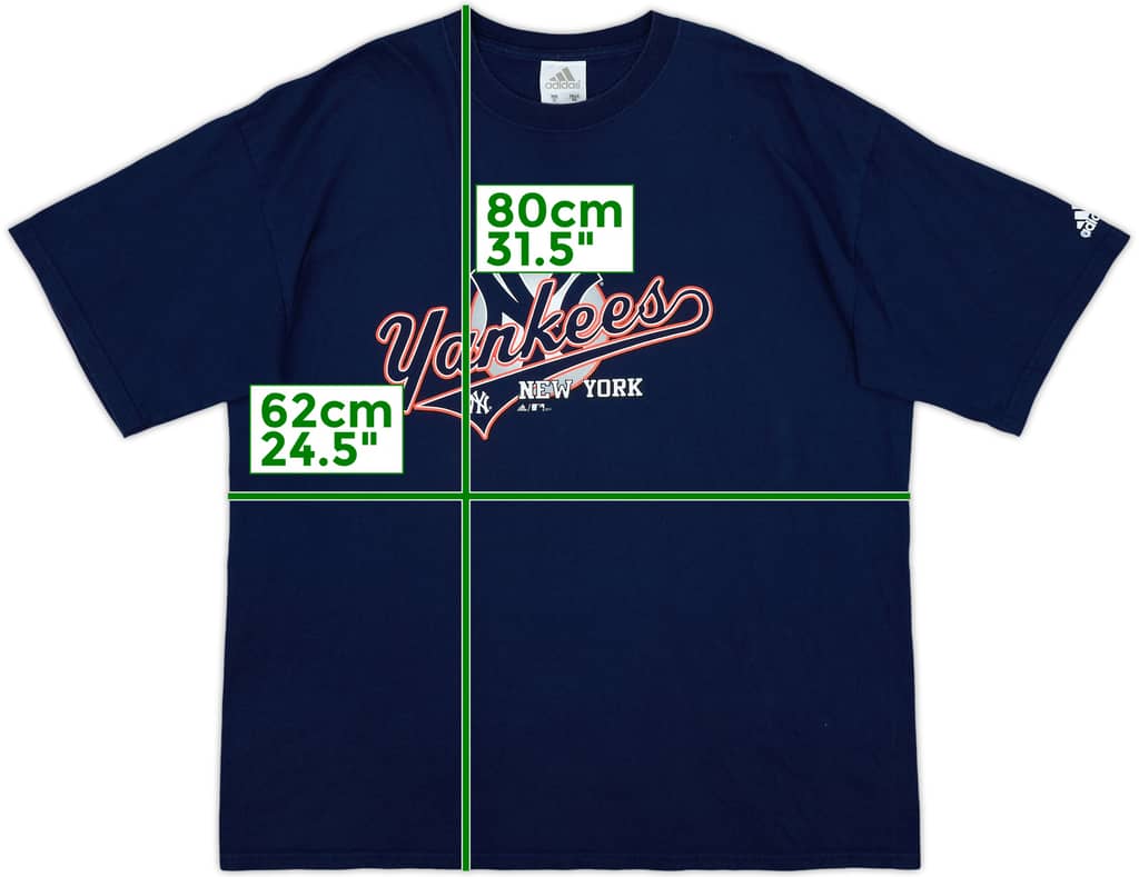 2004 New York Yankees adidas Graphic Tee - 9/10 - (XL)