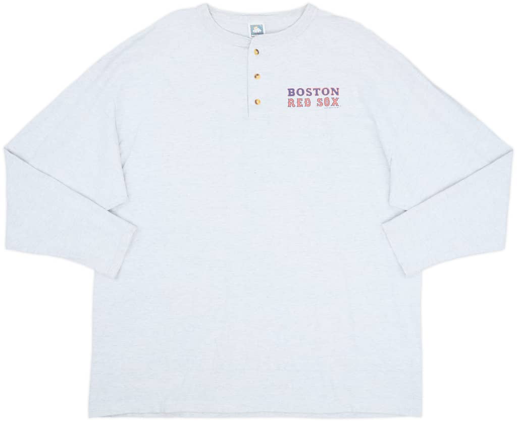 1997 Boston Red Sox Cotton Deluxe L/S Tee - 9/10 - (XXL)