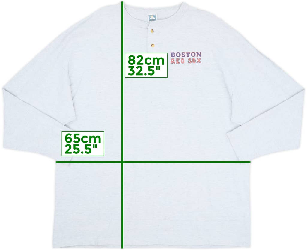 1997 Boston Red Sox Cotton Deluxe L/S Tee - 9/10 - (XXL)
