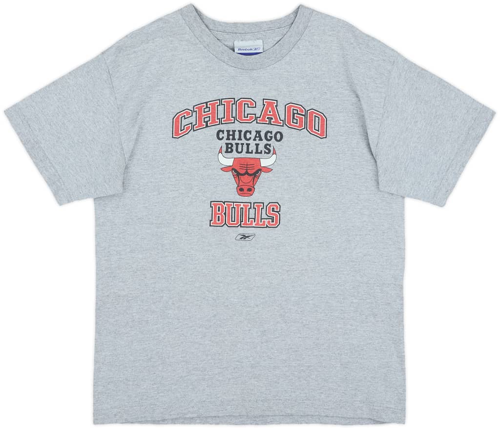 2005-06 Chicago Bulls Reebok Graphic Tee - 8/10 - (XL.Boys)