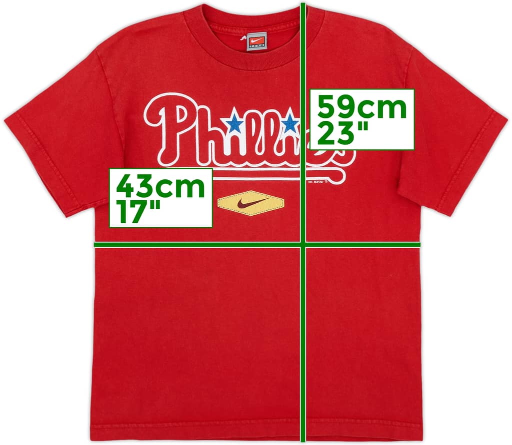 2007 Philadelphia Phillies Nike Graphic Tee - 6/10 - (L.Boys)