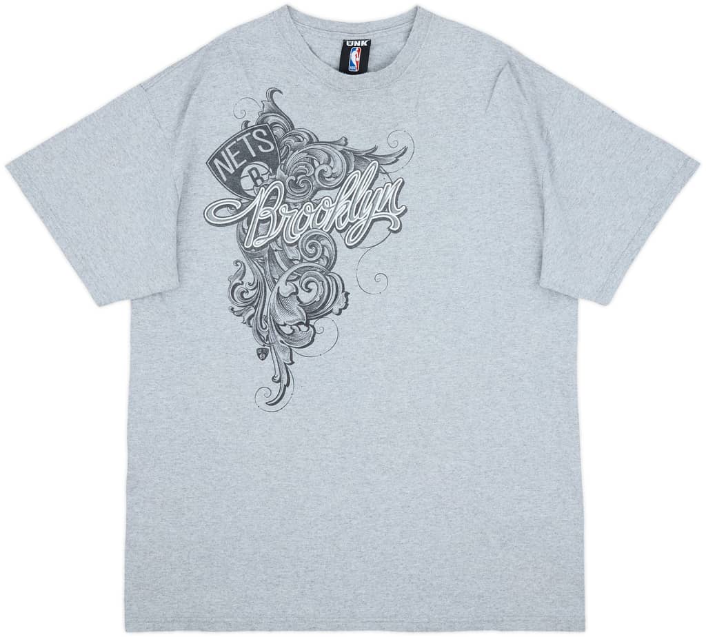 2012-13 Brooklyn Nets UNK Tee - 7/10 - (XL)