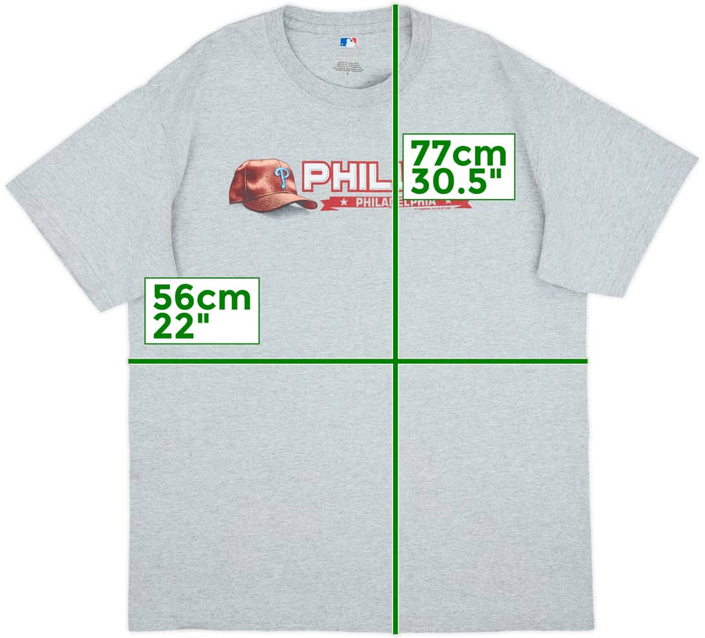 2008 Philadelphia Phillies MLB Tee - 9/10 - (L)
