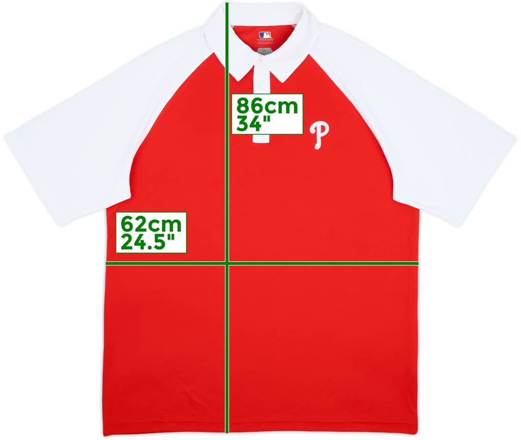 2011 Philadelphia Phillies MLB Polo Shirt - 9/10 - (L)