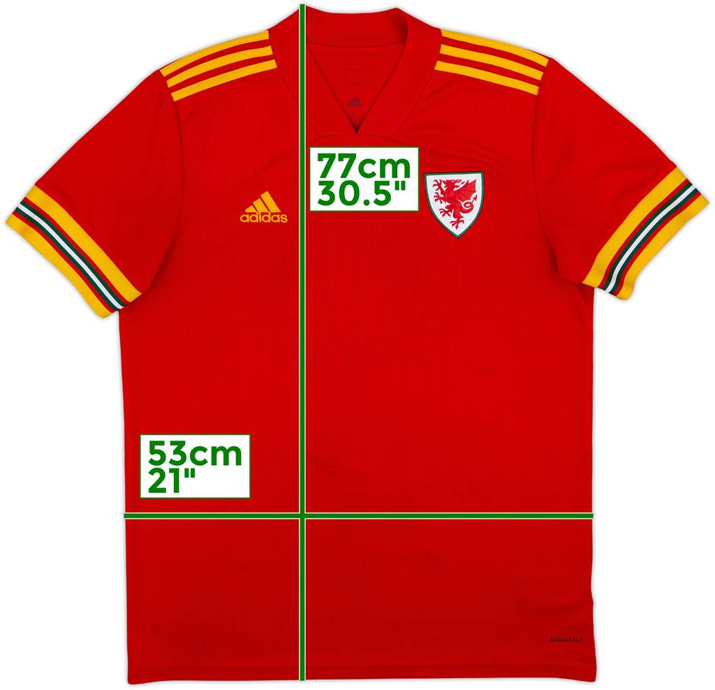 2020-21 Wales Home Shirt - 5/10 - (L)